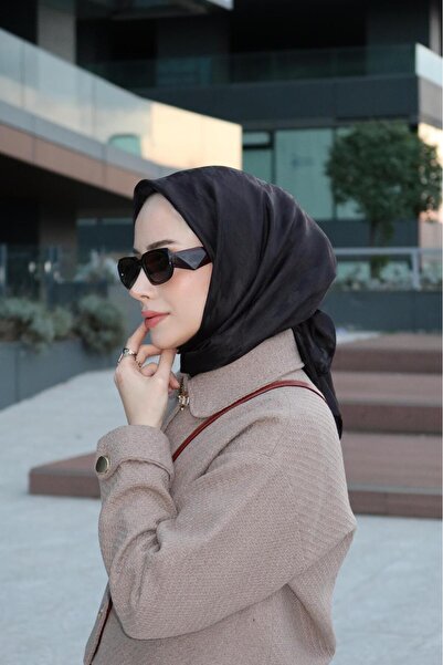 JAWEL Kadın Tesettür Jakarlı Kazayağı Eşarp 1