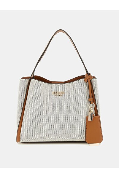 Guess حقيبة كتف صغيرة مزينة بشعار نيكوليت