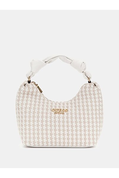 Guess حقيبة ميريما الصغيرة المنسوجة
