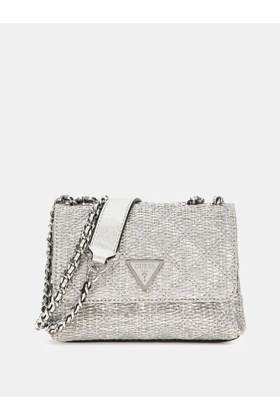 Guess Giully Quilted Mini Crossbody Bag