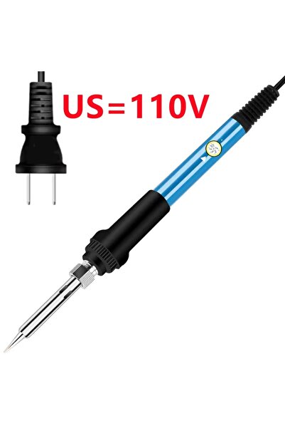 Choice مكواة لحام كهربائية 908 قابلة للتعديل بدرجة حرارة 110 فولت 220 فولت 60...