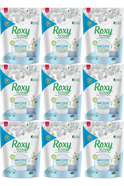 Dalan Roxy Bio Clean Matik Sabun Tozu 800GR Bahar Çiçekleri (9 Lu Set) (234 Y...