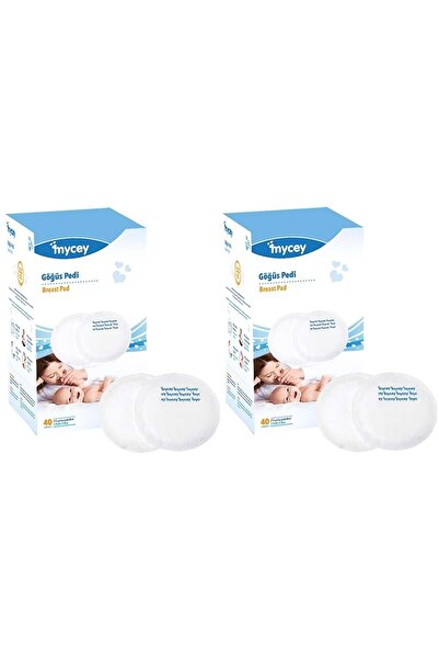 mycey وسادة الصدر (40 قطعة) 80 قطعة (2PK*40)