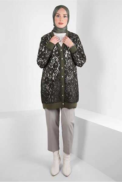 Alvina GÜPÜR EMBROIDERED CARDIGAN 44308