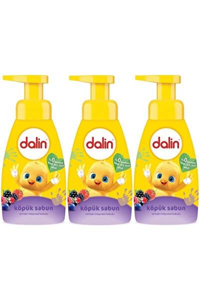 Dalin Köpük Sabun 200ML Orman Meyveli Çoçuklarınız için (3 Lü Set)