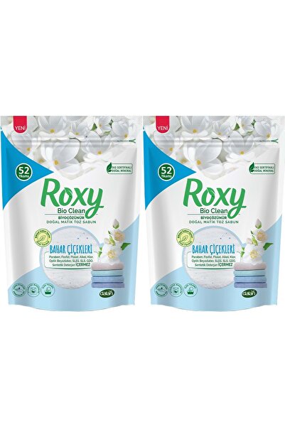 Dalan Roxy Bio Clean Matik Sabun Tozu 1.6Kg Bahar Çiçekleri (2 Li Set) (104 Y...