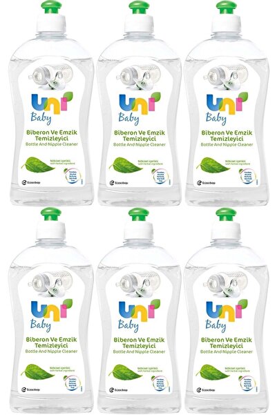 Uni Baby Biberon ve Emzik Temizleyici 500ML (6 Lı Set)