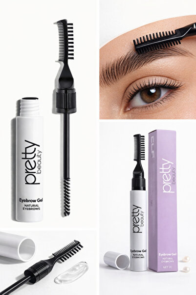 Sibelon مثبت وتصفيف الحواجب، فرشاة الحواجب، مشط وجل تثبيت (تأثير الترقق)