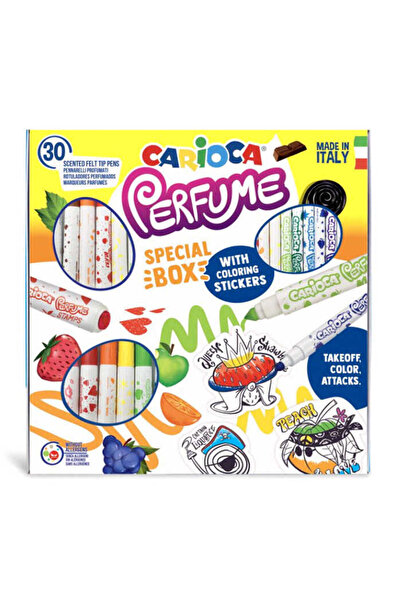 CARIOCA Kokulu Keçeli Kalemi Özel Set 30lu 43082