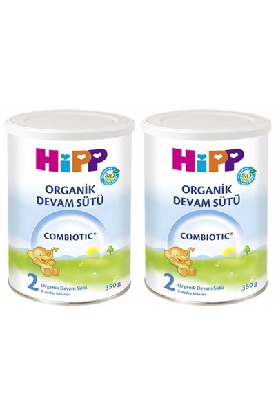 Hipp Organik Combiotic Bebek Sütü 350GR No:2 (2 Li Set)