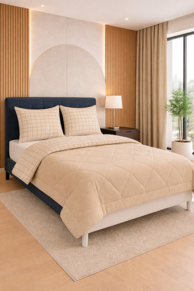 Binna Soft Karmina Ultura Yumuşak Wellsoft Slikon Dolgulu Çift Kişilik Yorgan...