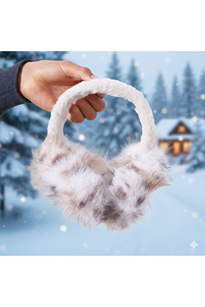 Kokoş Kışlık Renkli Peluş Kulaklık Katlanabilir