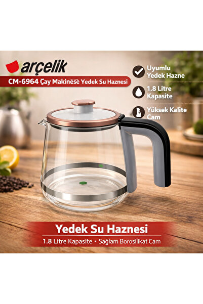 Arçelik Cm 6964 Resital Teapot with Lid