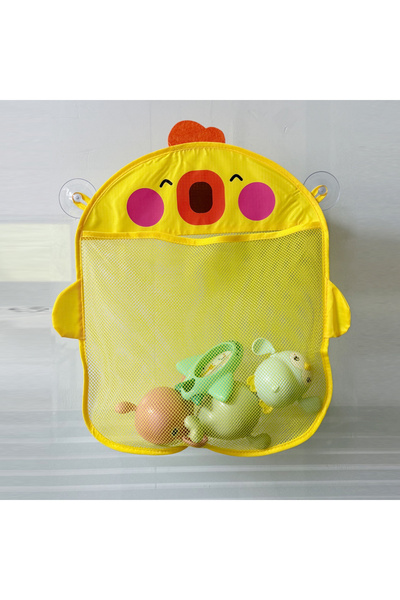 Choice C111-yellow Baby Bath Toys Organizer Quick Dry Toddlers Mesh Net Bag f...