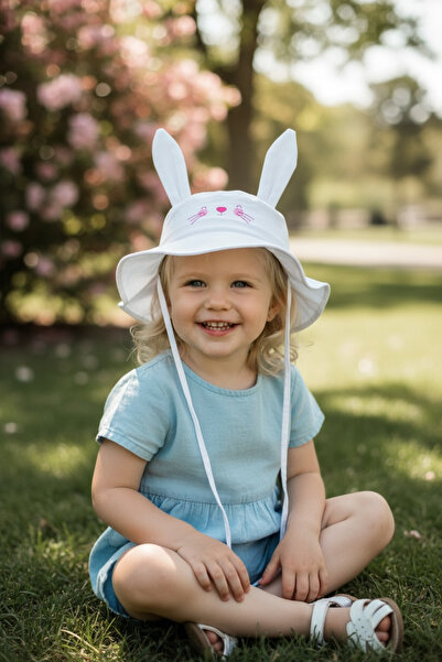 Kitti Girl's Rabbit Hat (1-3 Years Old)