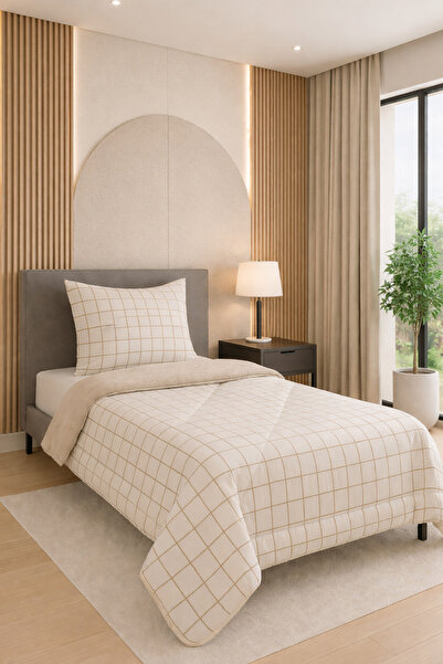 Binna Soft Karmina Ultura Soft Wellsoft Silicone Filled Single Quilt + Pillow...