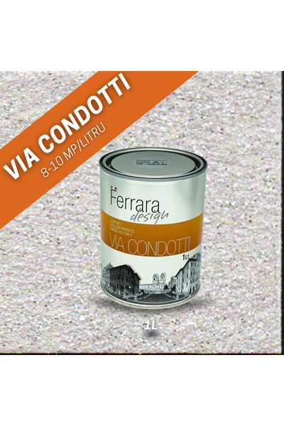 Ferrara Design Vopsea decorativa ViaCondotti, cod culoare VIA3, Ferrara Desig...
