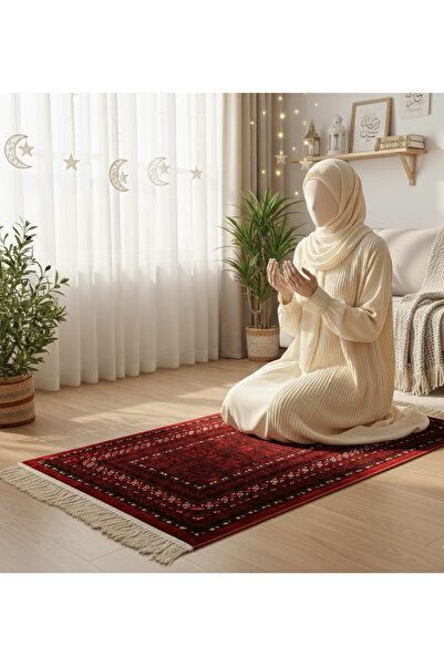 Segadty سجادة صلاة بتصميم السدو 8 مم تراثية ومريحة مع جلال صلاة مريحة وعالية ...