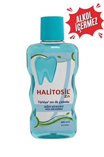 Halitosil Zn Ağız Kokusu Önleyici Gargara (ÇİNKO KLORİT) 400ml