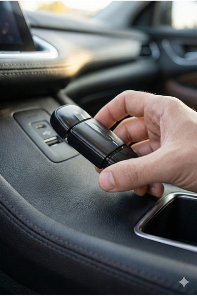 Zilvana Çift Girişli Kablolu CarPlay’i Kablosuza Çeviren 2si1 Arada Wireless ...