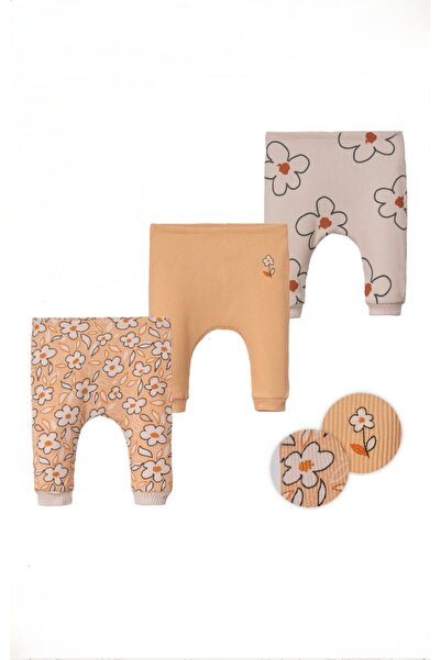 BEREN سروال داخلي ريبانال منقوش بالزهور من نيككس، مصنوع من القطن 100%، عبوة م...