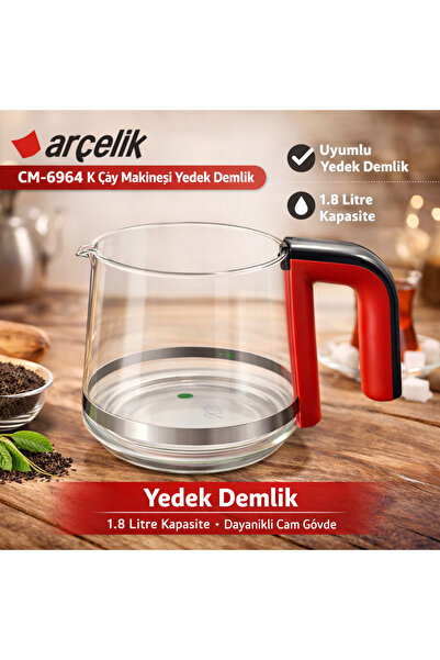 ÖZ BEYAZ EŞYA CM-6964 K ÇAY MAKİNASI DEMLİĞİ