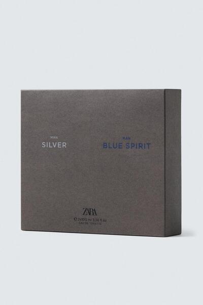 Zara Man Blue Spırıt Man Sılver Edt 90 ml (3,4 FL. OZ).