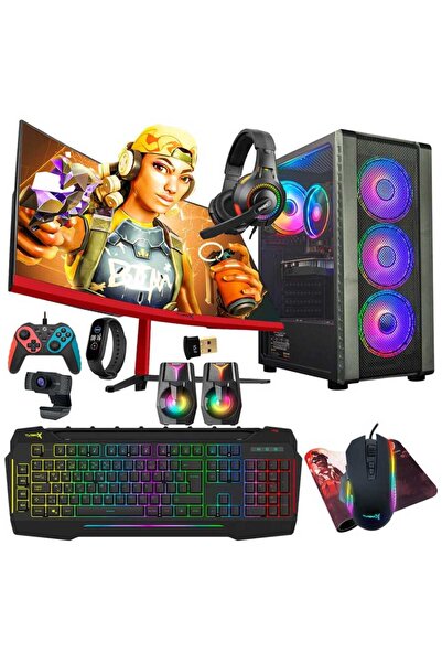 TURBOX Tx5421 i5 6400 16GB Ram 512GB SSD 8GB RX580 23.6 inç Curved Oem Paket