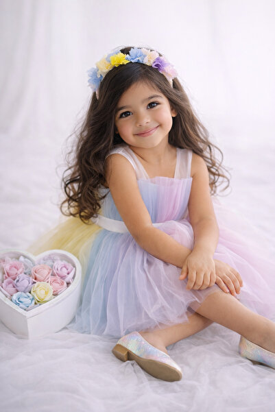 Melis Çocuk فستان سهرة بناتي فستان زفاف