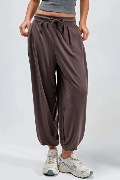 Hiccup Pantaloni jogger cu talie medie, Colecția Busem