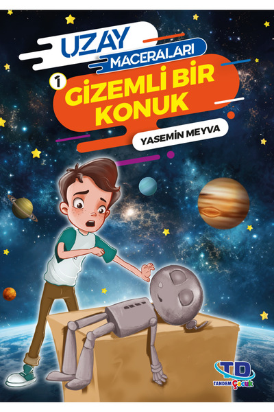 Tandem Yayınları Uzay Maceraları 3. Ve 4.sınıf 8 Kitap Kutulu Okuma Seti + değerlendirme soruları