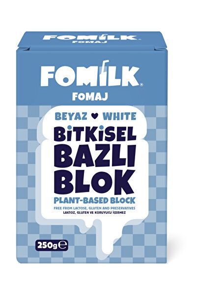 Fomilk Bitkisel Bazlı Beyaz Blok 250gr