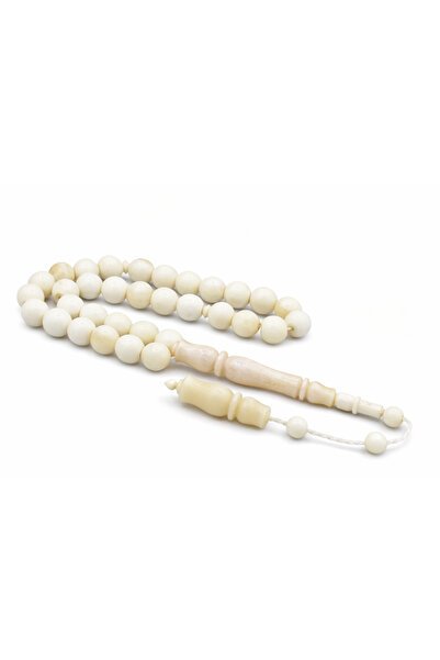 Murty99 Systemed Globe Cut Daily Size Whale Bone Rosary 8 mm