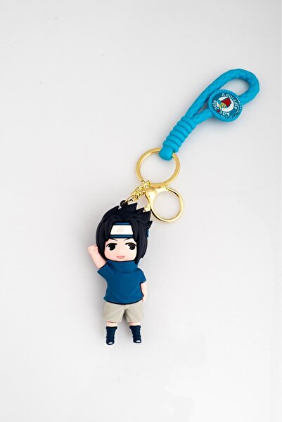 Super Rare سلسلة مفاتيح ناروتو ساسكي من السيليكون FT2485MV