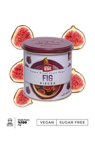 EverEat Teneke Dondurularak Kurutulmuş Incir Premium 40 gr Freeze Dry Yöntemi...