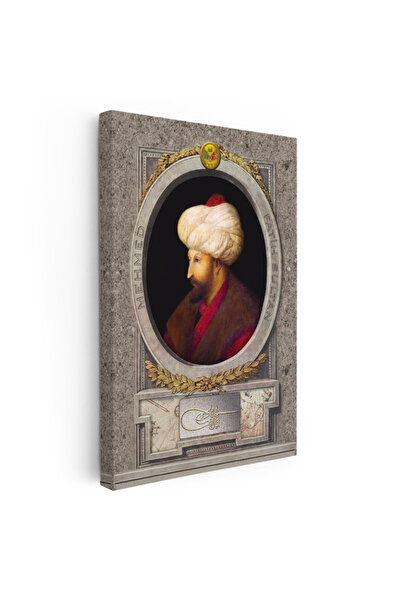 Tablofest Osmanlı Padişahları - Fatih Sultan Mehmet İstanbul'un Fatihi Kanvas...