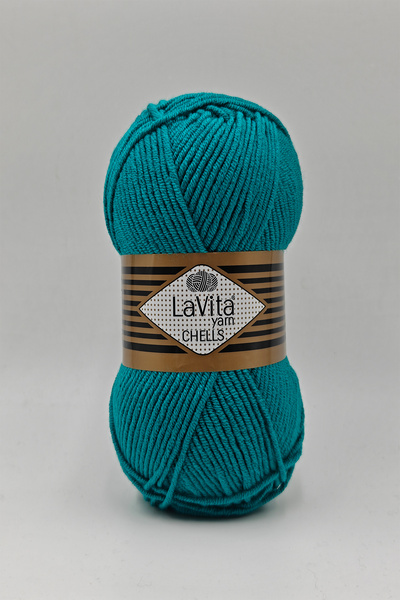 LaVita Yarn Chells pređa za ručno pletenje 100% A Akril 100gr (9606 ZELENA)