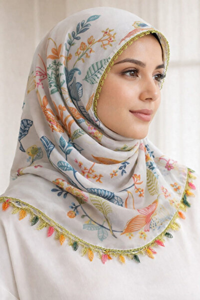 CENK YAZMA İğne oyası Cenk yazna,Eşarp