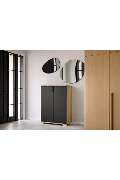 VM VERTEX MOBİLYA Venedik 4 Bölmeli Ayakkabılık Çok Amaçlı Dolap Mutfak Banyo...