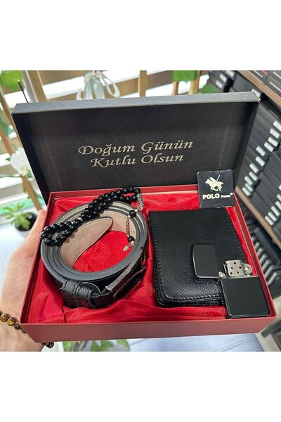 punte polo Sevgililer Günü Hediyesi Sevgililer Günü Hediyesi Cüzdan Kemer Tes...