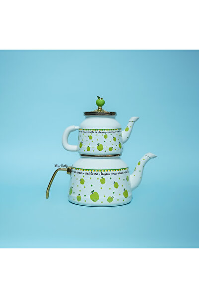 Miss Betty إبريق شاي مون أمار المطلي بالمينا