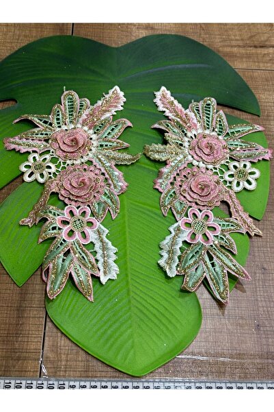 Gönülden Tasarım 30X15 CM BILATERAL KNAT APPLIQUE ACCESORIUM DE ÎMbrăcăminte