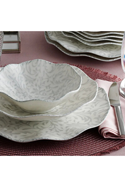 Güral Porselen Nesrin 24 Parça 6 Kişilik Yemek Takımı 11287