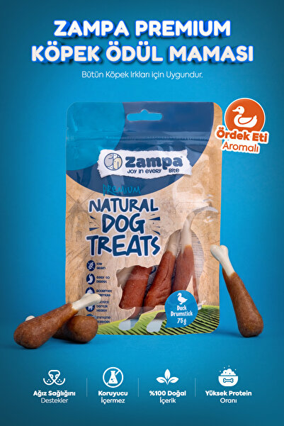 Zampa Köpek Ödül Maması Ördek Etli But 75 gr