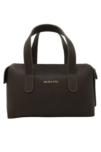 Meskanto Handy Hakiki Deri Kadın El Omuz Çantası