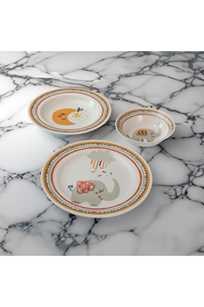 Güral Porselen Eda 3 Parça Mama Takımı 2136