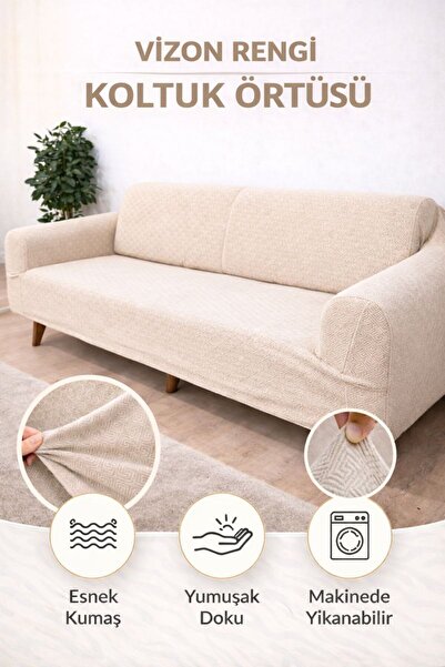 coverbox Husa pentru scaun elastic pentru 3 persoane |   Husa de canapea lava...