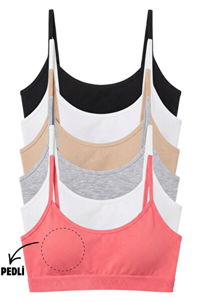 Arma Yıldız Σουτιέν προπόνησης για νεαρά κορίτσια με βαμβακερά λουράκια και α...