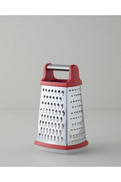 Hecha Paslanmaz Çelik Rende 24.5 cm Kırmızı