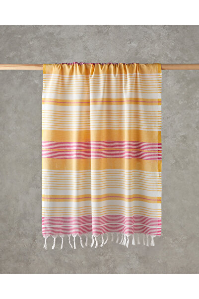 English Home مئزر ريفر ريجينير مخطط 90x150 سم أصفر-فوشيا